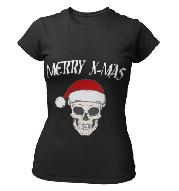 Merry Xmas Skull T-Shirt